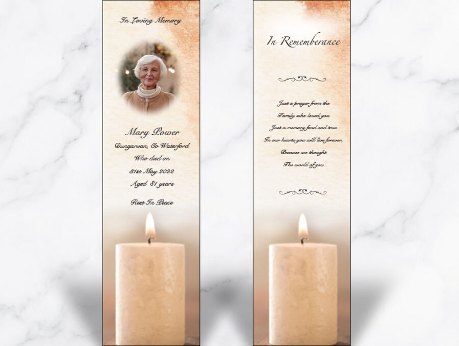 Bookmark Candle