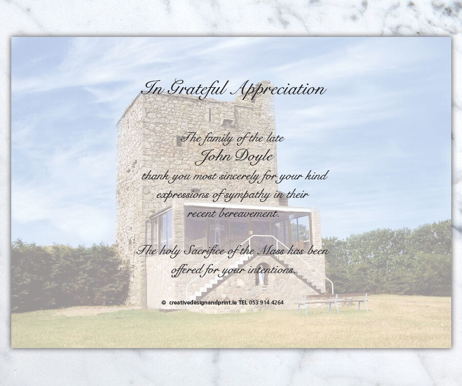Our Lady's Island Acknowledgement Cards