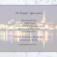 Wexford town acknowledgement cards