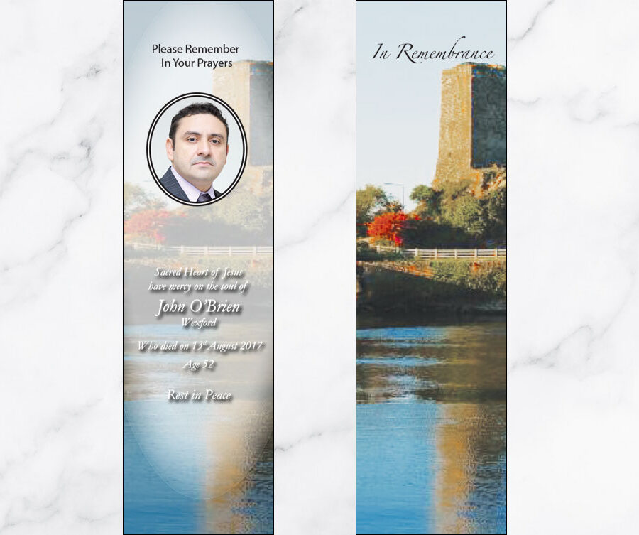 Ferrycarrig memorial bookmarks