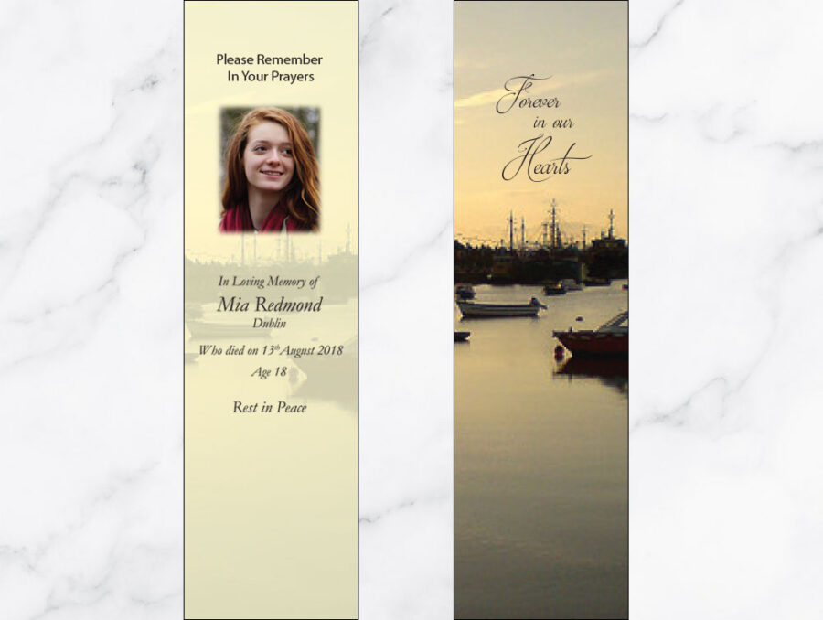 Wexford quay memorial bookmarks