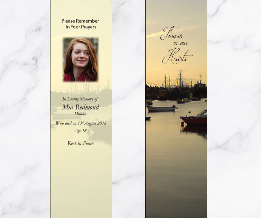 Wexford quay memorial bookmarks