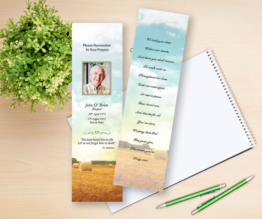 farmer memorial bookmarks