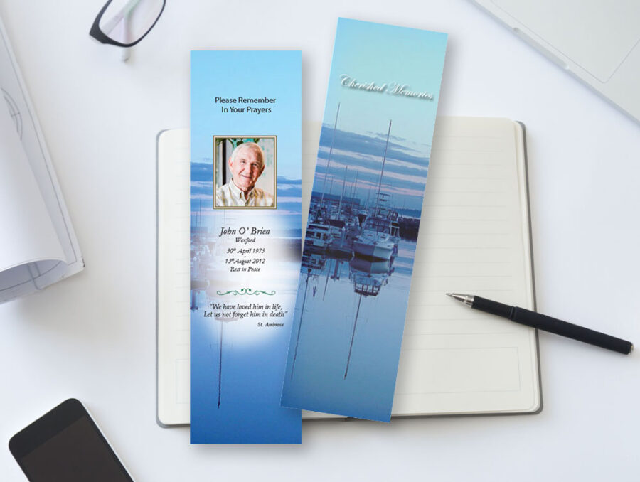 marina memorial bookmarks