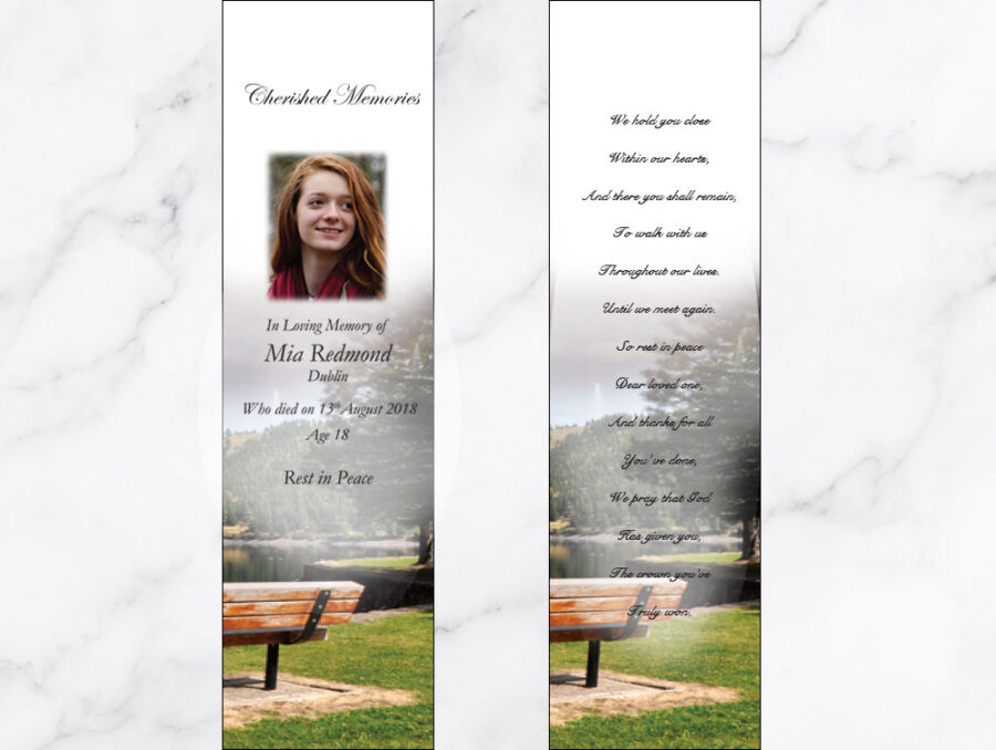 Lakeside Memorial Bookmarks