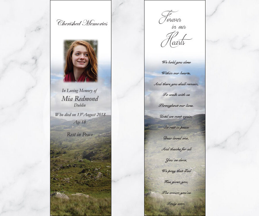 Irish Field Memorial Bookmarks