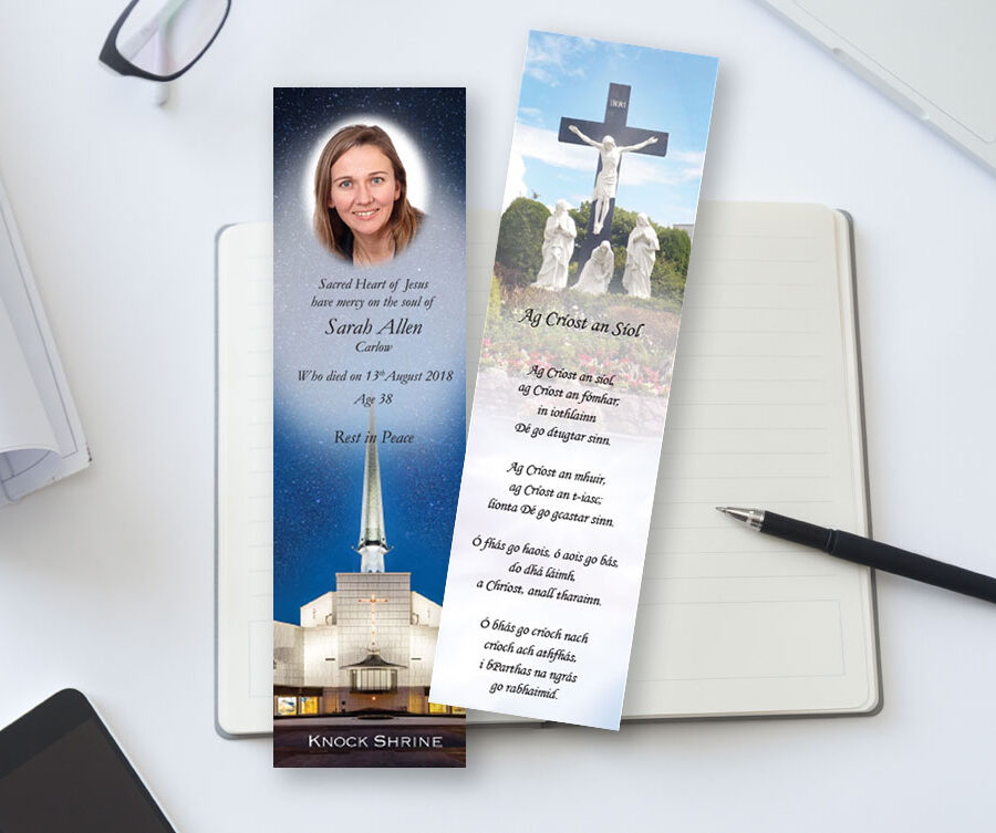 Knock Shrine memorial bookmarks