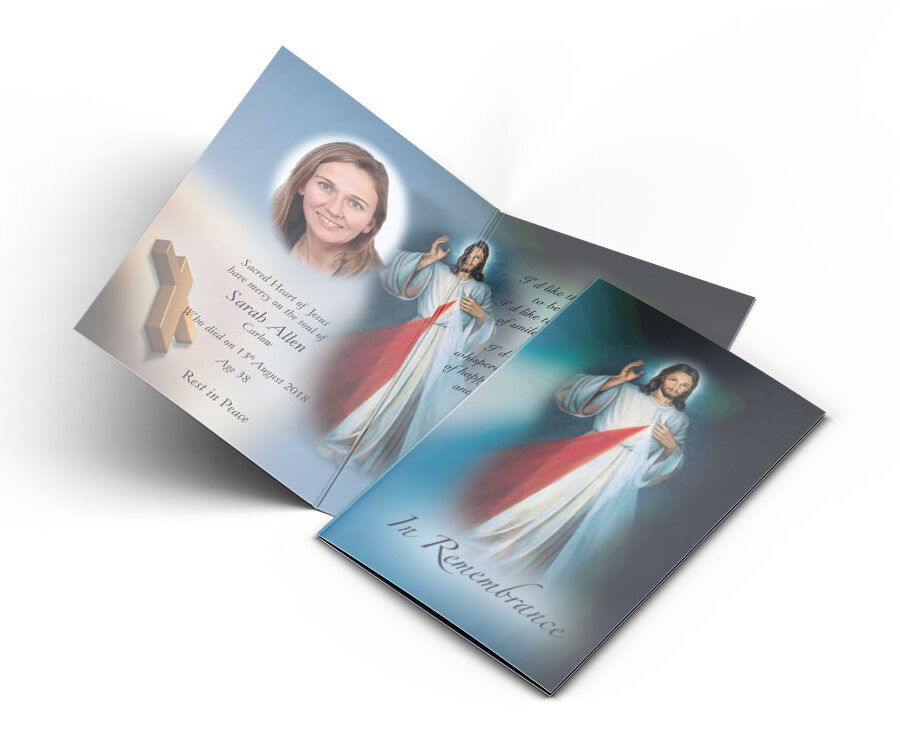 Our Lord memorial cards