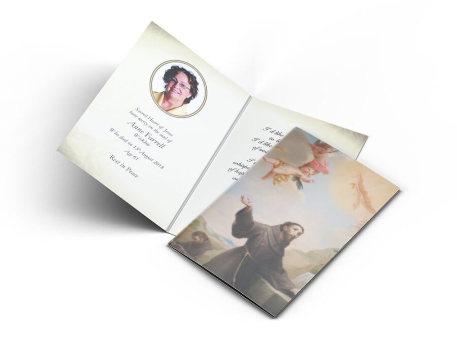 St Francis of Assisi Memorial Cards