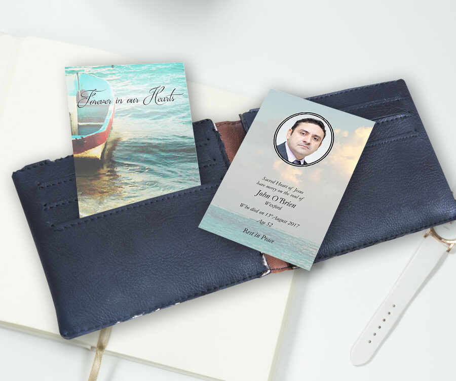 fishing boat wallet cards