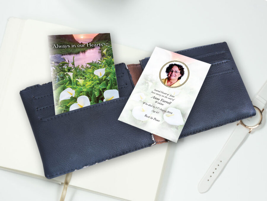 lily pond wallet cards