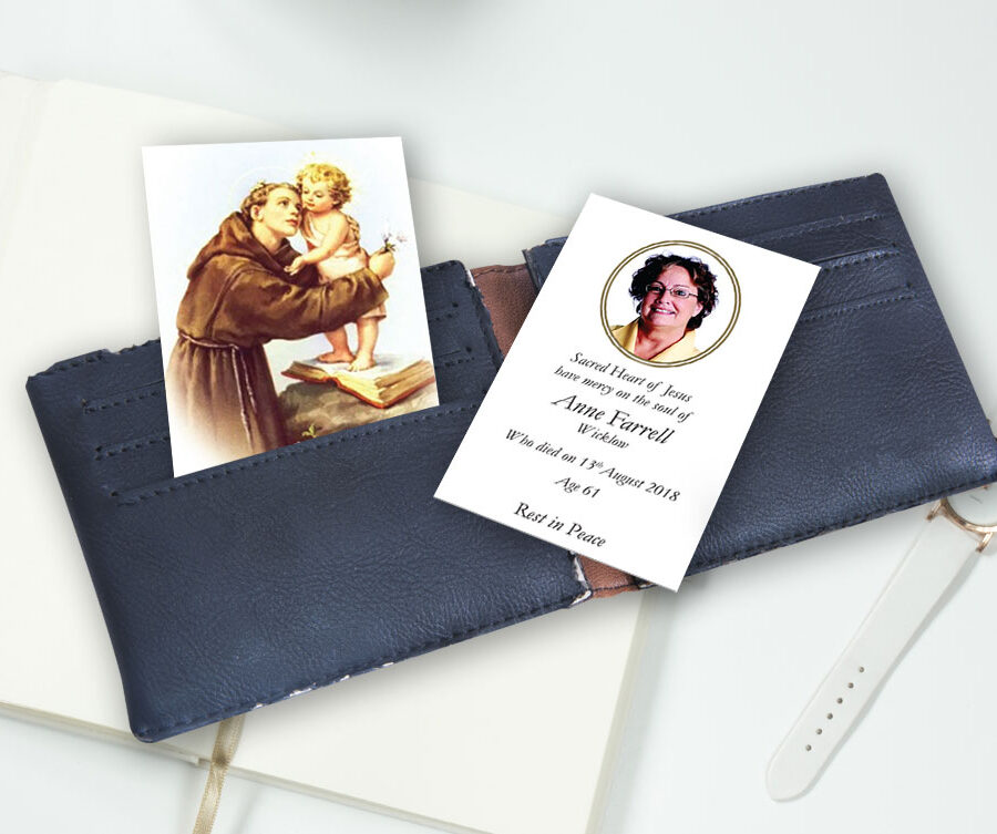 St Francis wallet cards