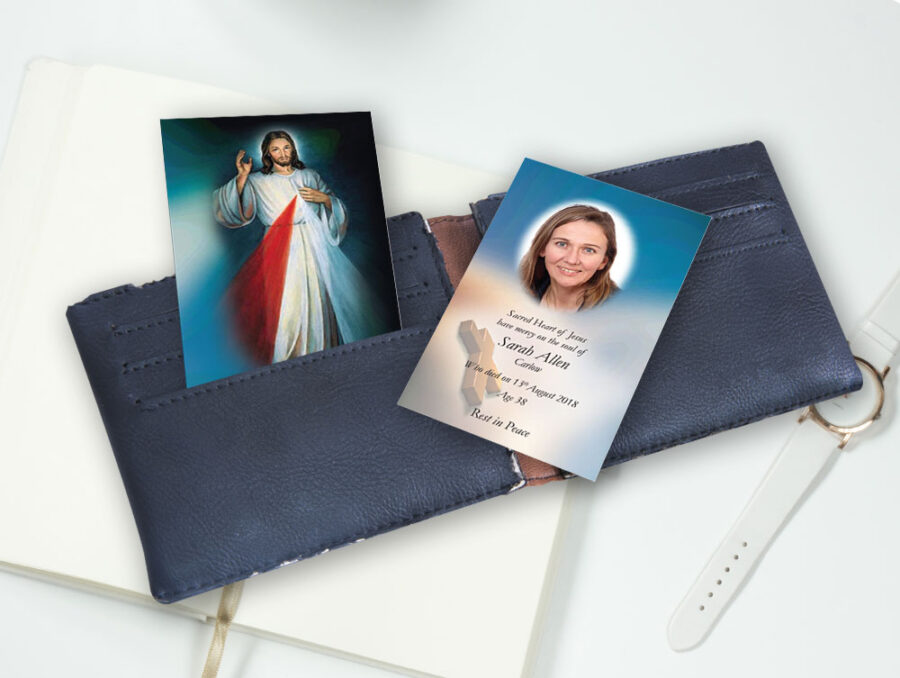 Our Lord wallet cards