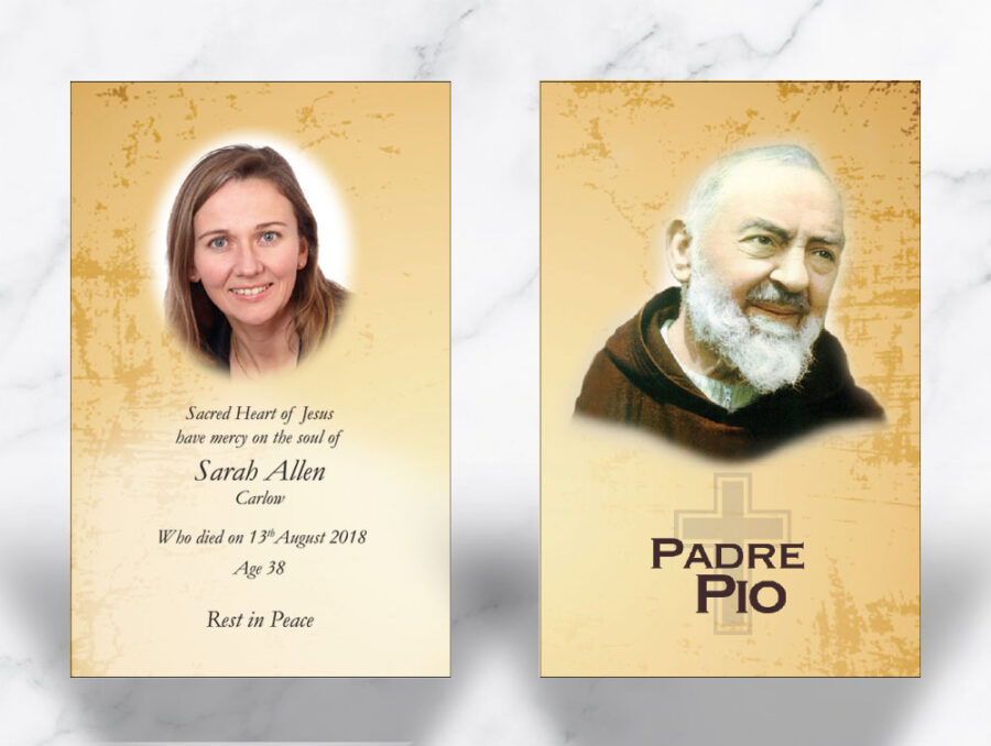 Padre Pio wallet cards