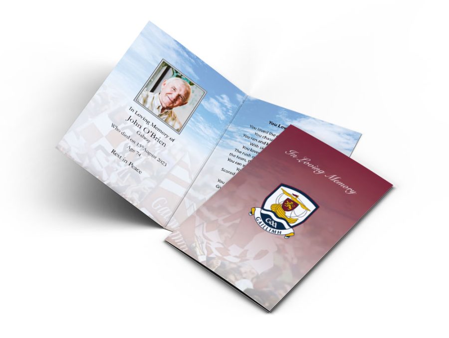 Galway GAA Memorial Cards