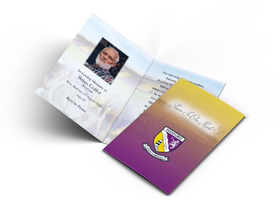 Wexford GAA Memorial Cards