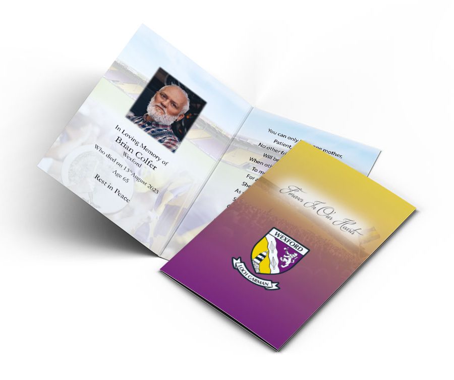 Wexford GAA Memorial Cards