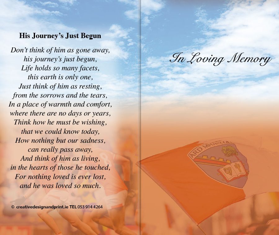 Armagh GAA Memorial Cards