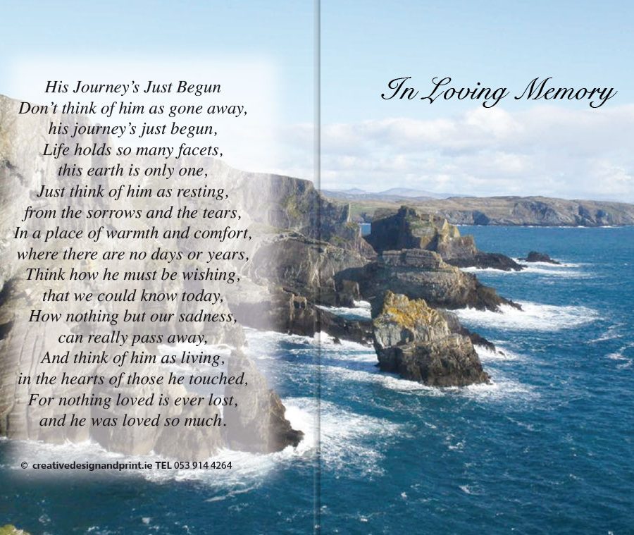 Mizen Head Memorial Cards