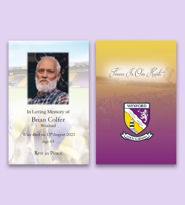 GAA WALLET CARDS