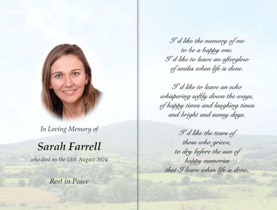 The Blackstairs Mountains Memorial Cards | 181 - Image 2