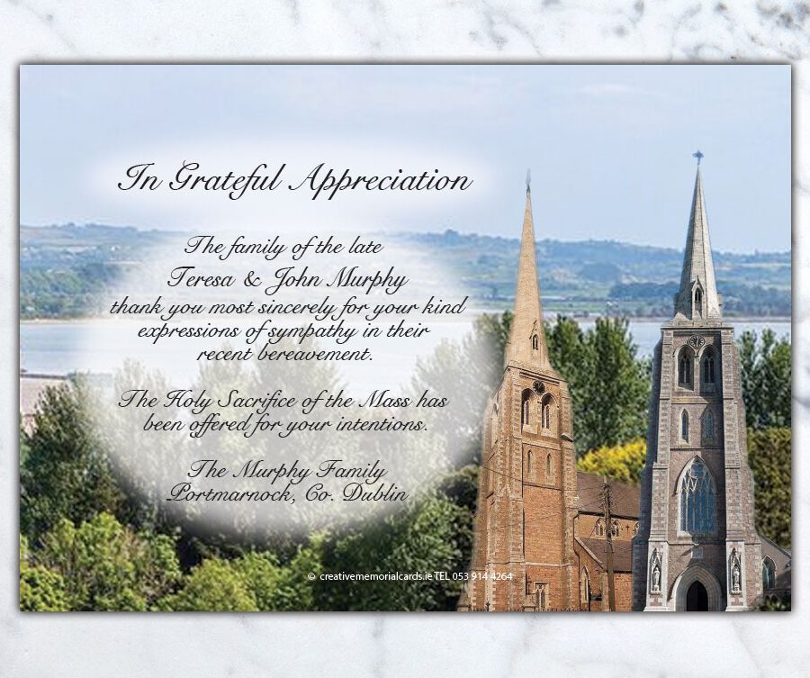 Wexford Twin Churches Acknowledgement Cards