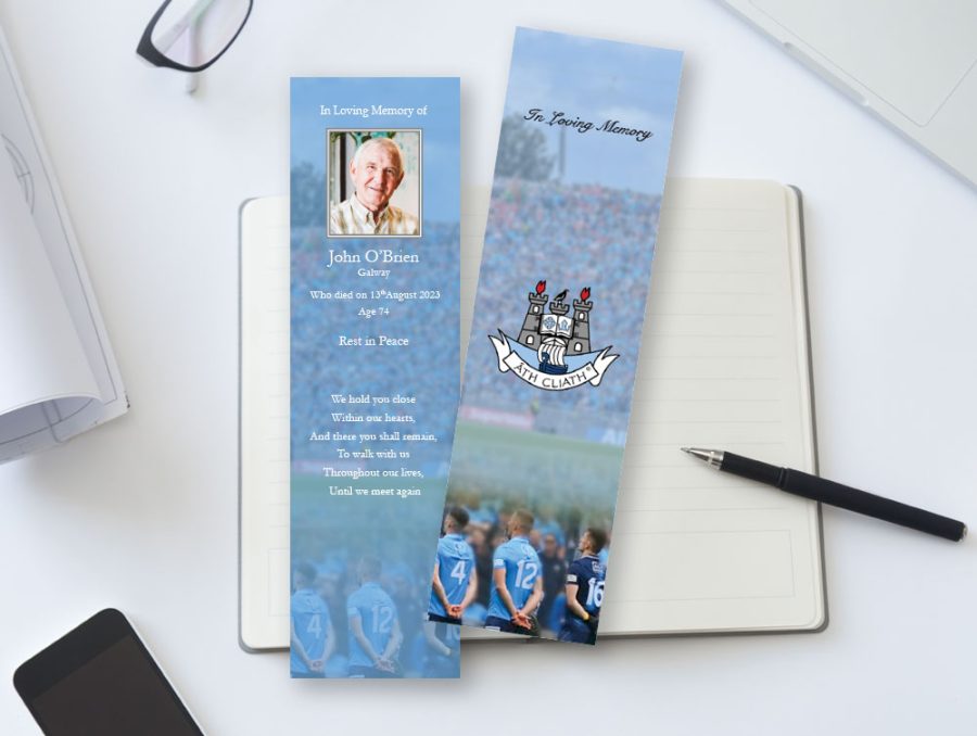 Dublin GAA Memorial Bookmarks