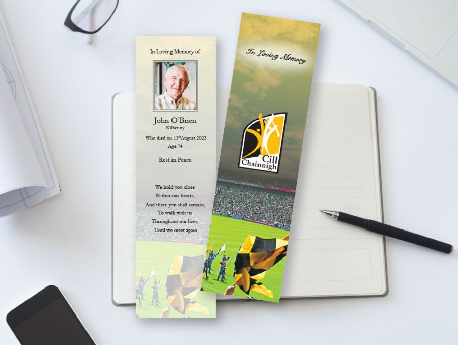 Kilkenny GAA Memorial Bookmarks