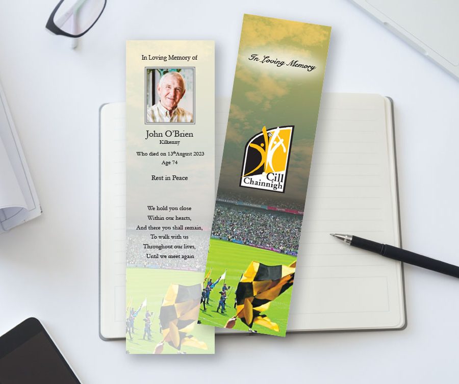 Kilkenny GAA Memorial Bookmarks