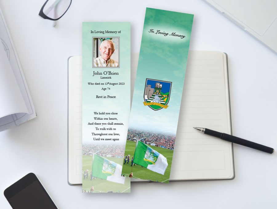 Limerick GAA Memorial Bookmark