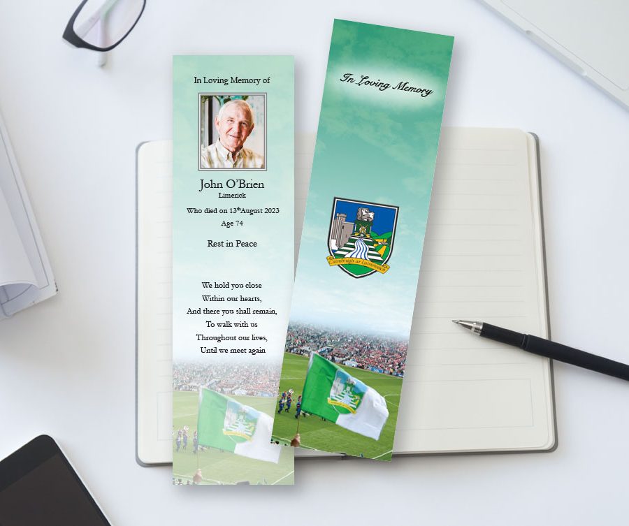 Limerick GAA Memorial Bookmark