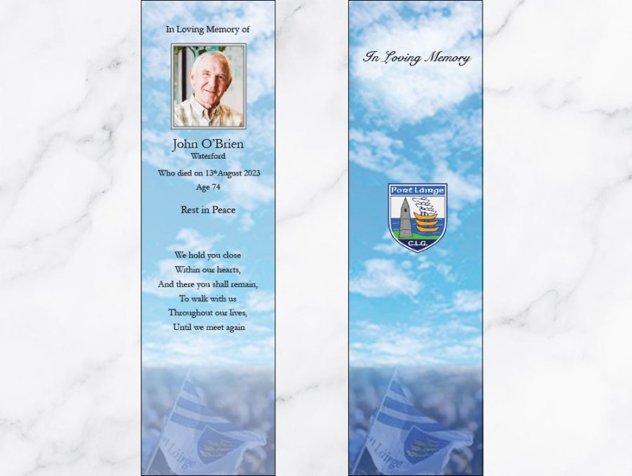 Waterford GAA Bookmark