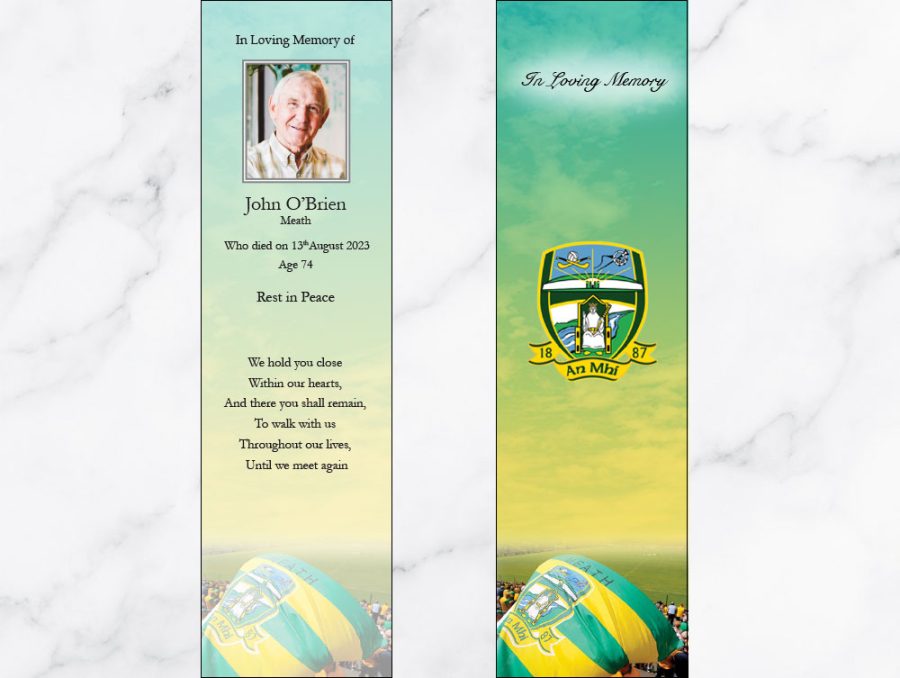 Meath GAA Bookmark