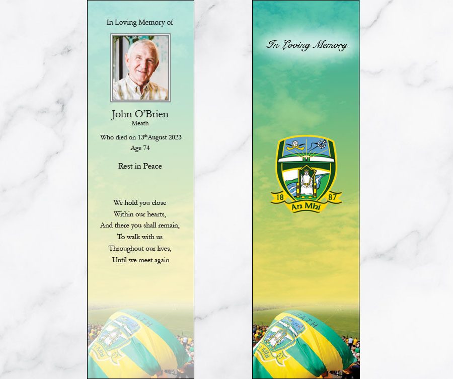 Meath GAA Bookmark