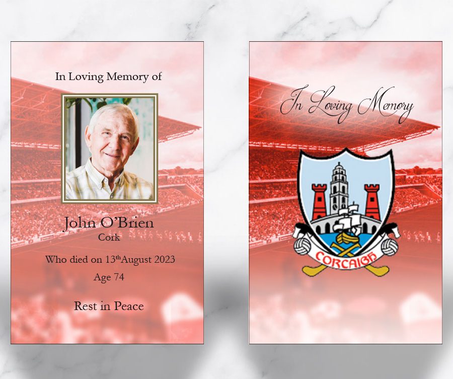 Cork GAA wallet cards