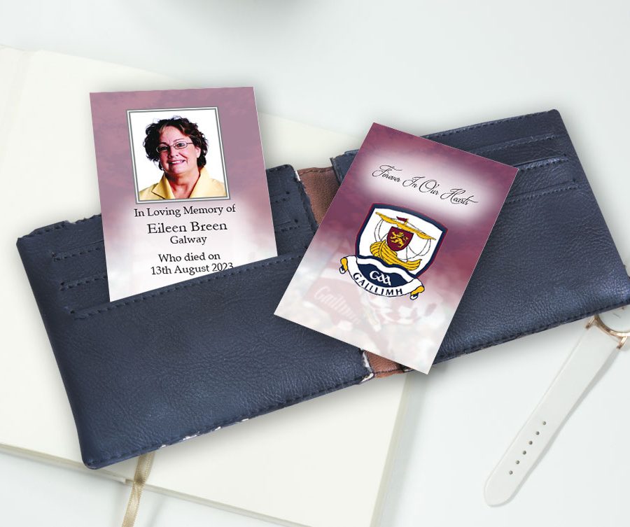 Galway GAA wallet cards