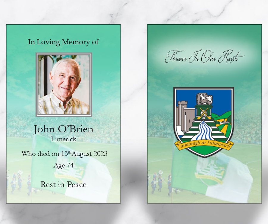 Limerick GAA wallet cards