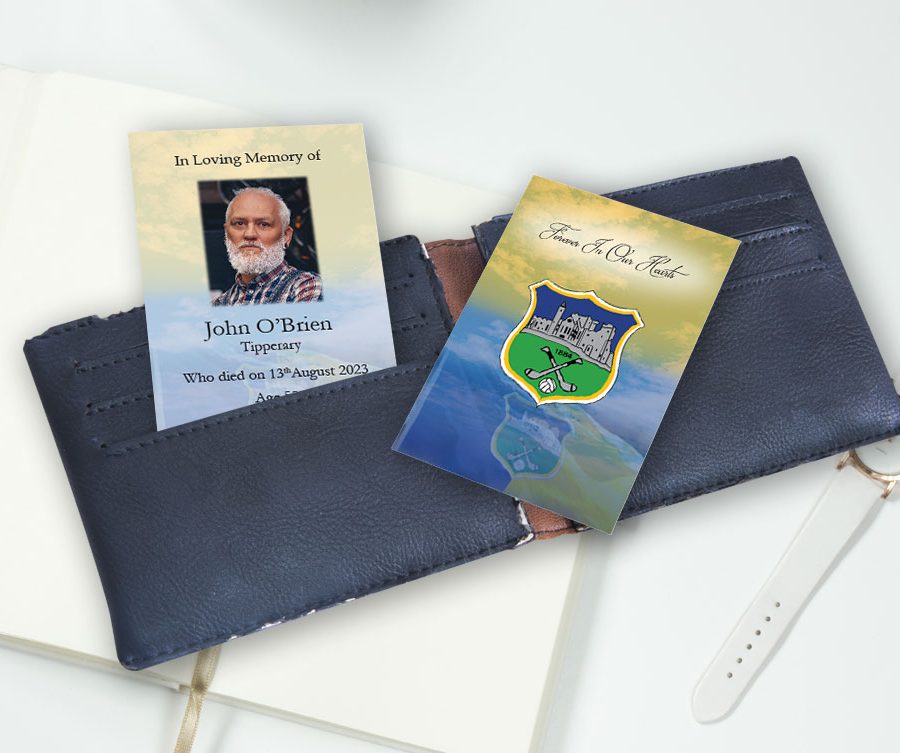 Tipperary GAA wallet cards