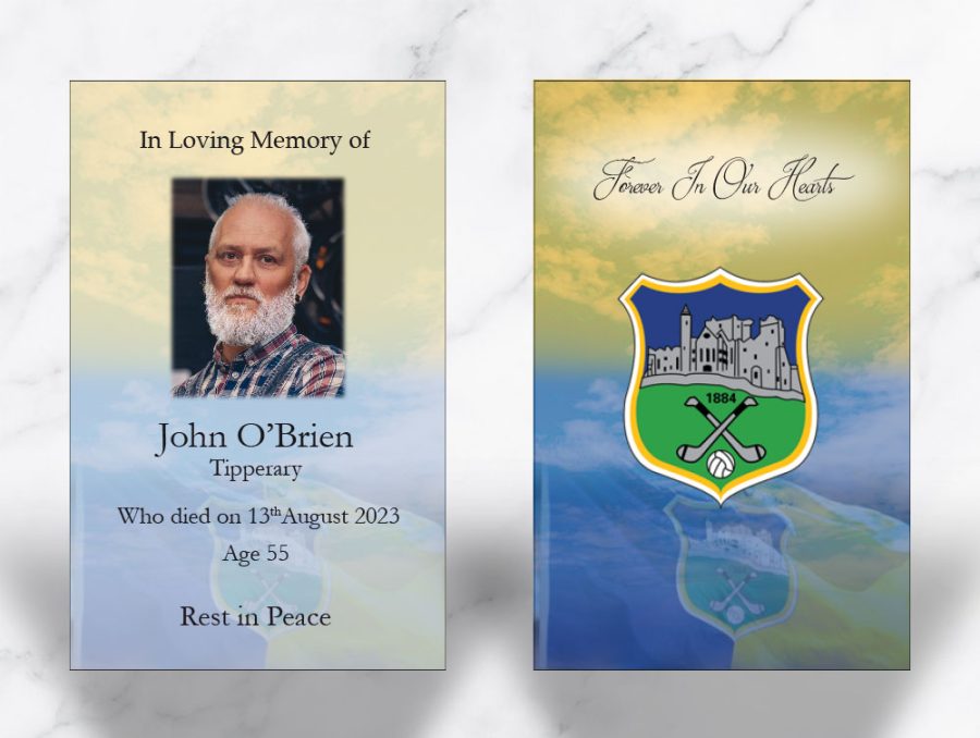 Tipperary GAA wallet cards