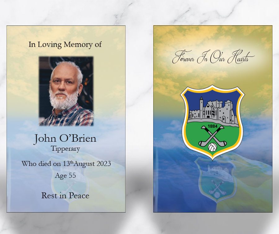 Tipperary GAA wallet cards