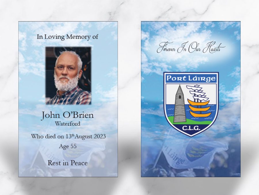 Waterford GAA wallet cards