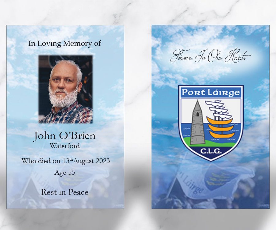 Waterford GAA wallet cards