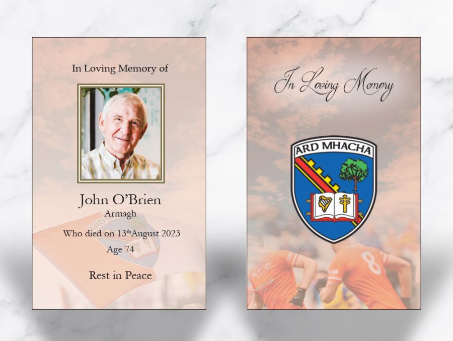 Armagh GAA wallet cards