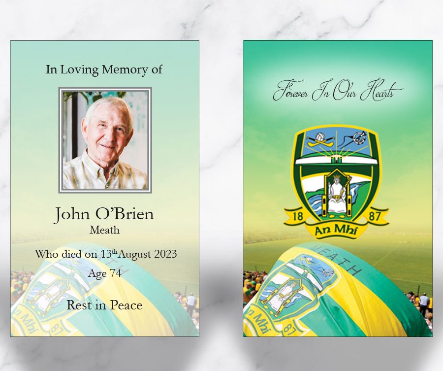 Meath GAA wallet cards