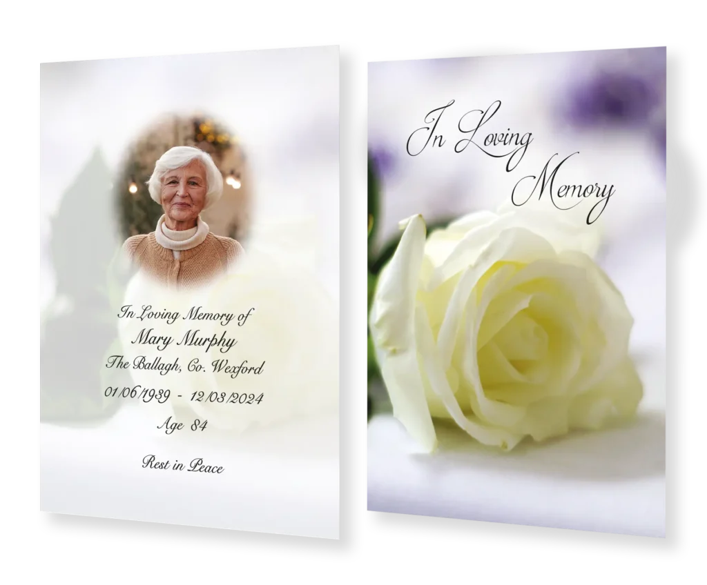 Memorial Card