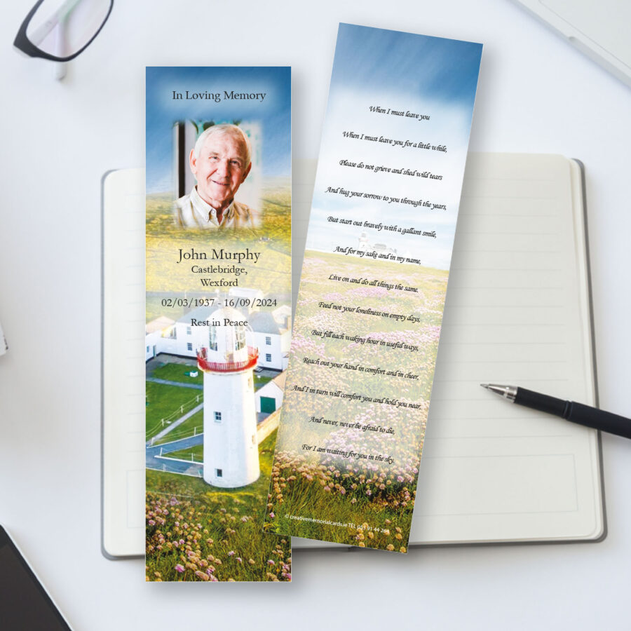 Loophead Lighthouse memorial bookmarks