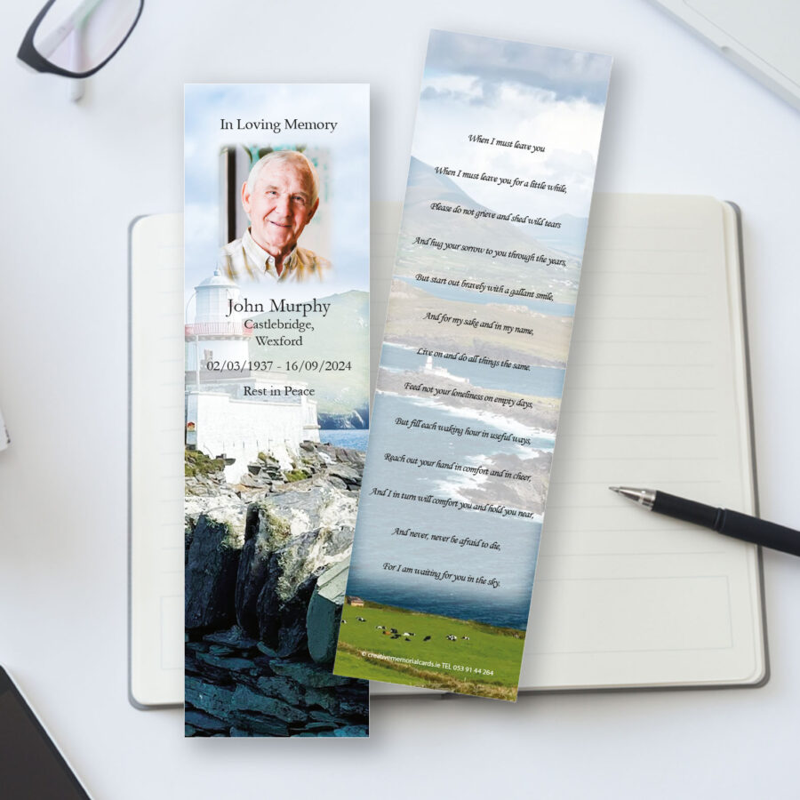 Valentia Island Lighthouse memorial bookmarks
