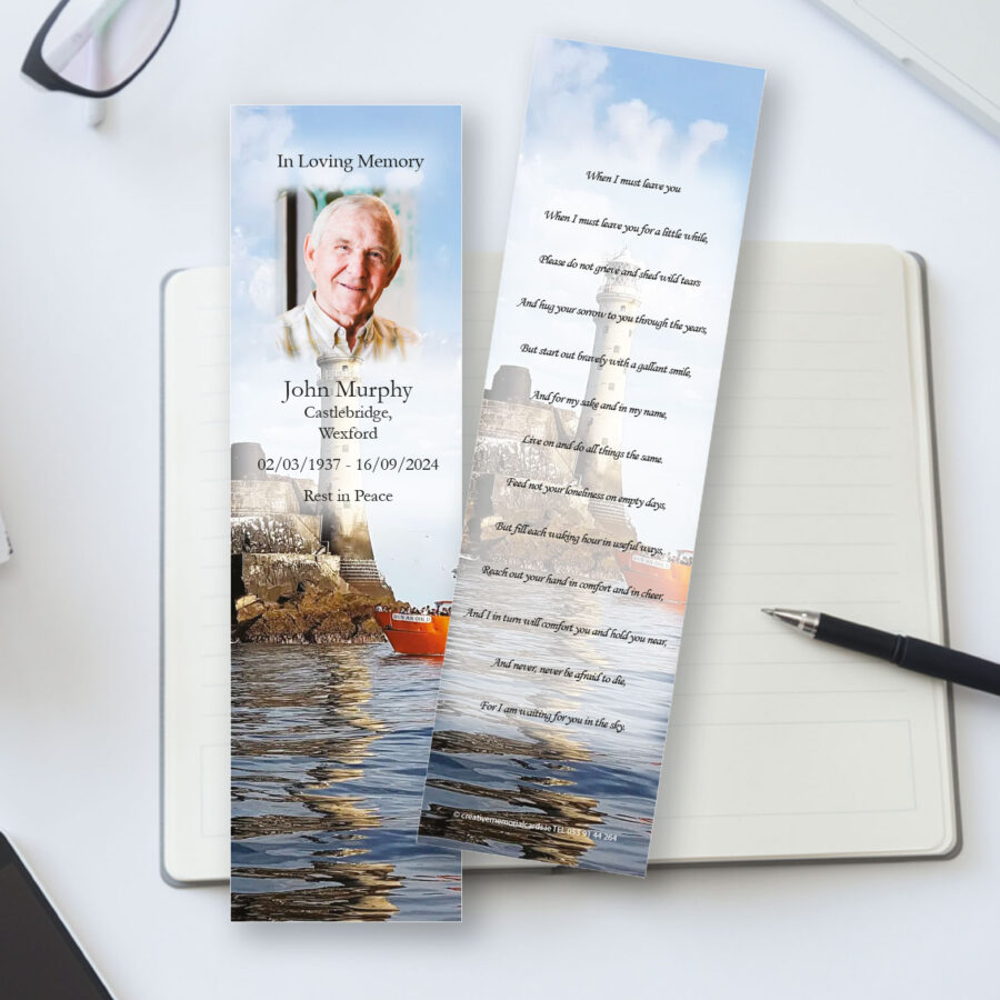 Fastnet Rock Lighthouse memorial bookmarks