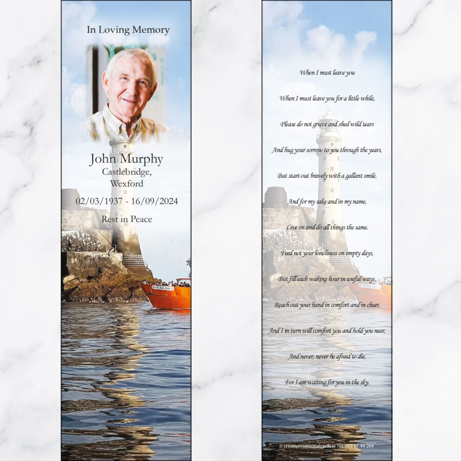 Fastnet Rock Lighthouse memorial bookmarks