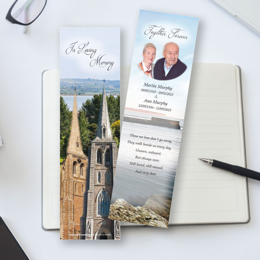 Wexford Twin Churches Memorial Bookmarks